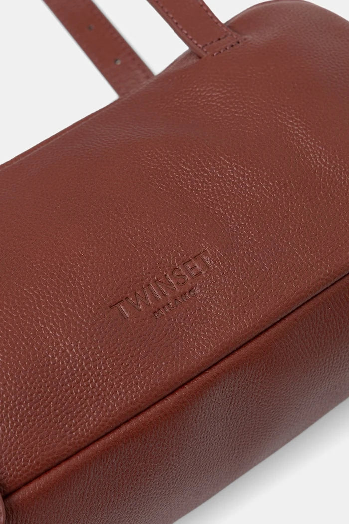 Twinset kadın deri baget çanta