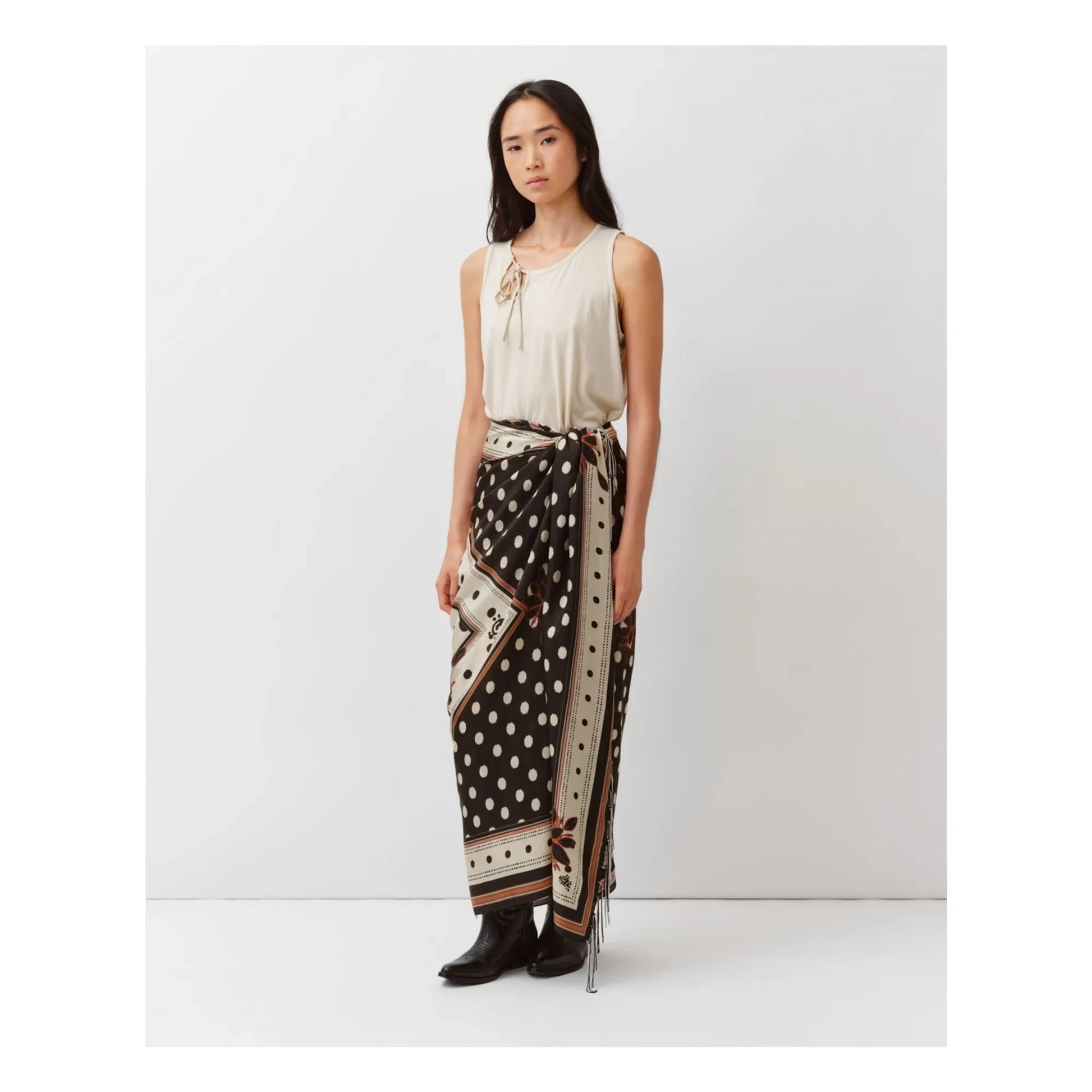 Diega - Pareo Silk | Ecru