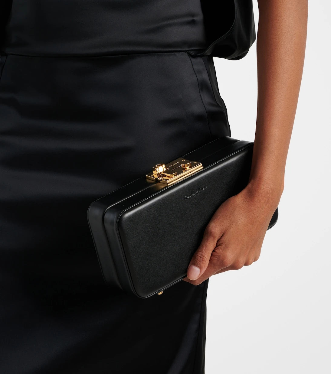 Gianvito Rossi - Valì leather clutch