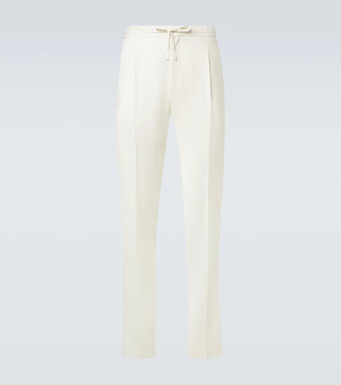 Lardini - Virgin wool tapered pants