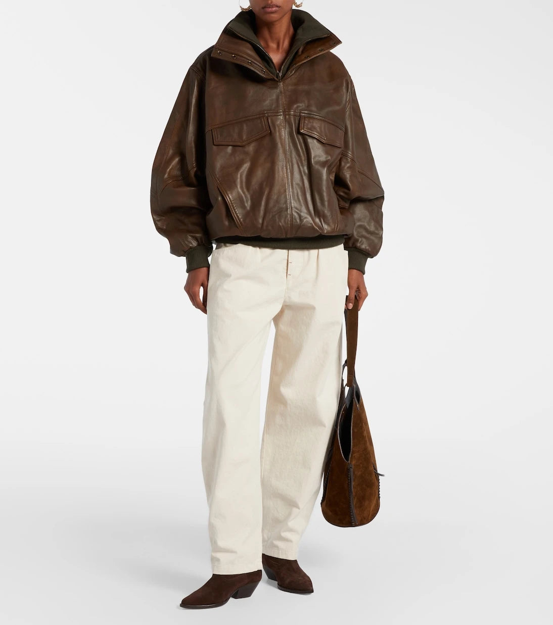 Isabel Marant - Dorry oversized leather jacket