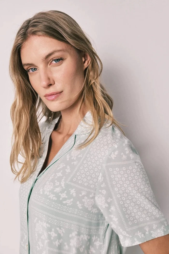 women'secret Kadın viskoz iki parçalı pijama