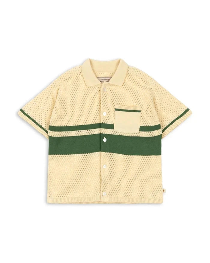 Konges Sløjd Çocuk Pamuk HAI KNIT SHIRT GOTS