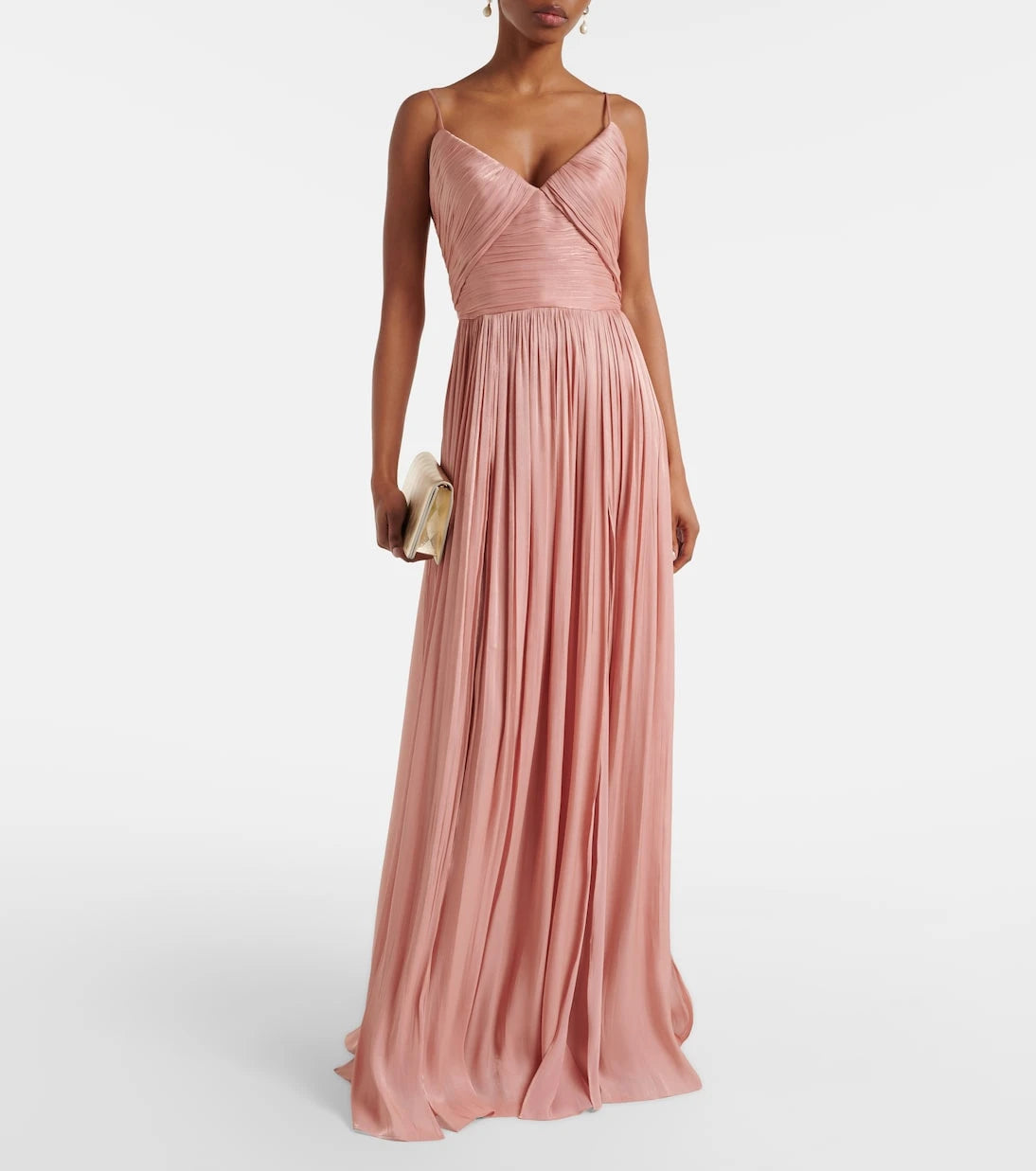 Costarellos - Pleated gown