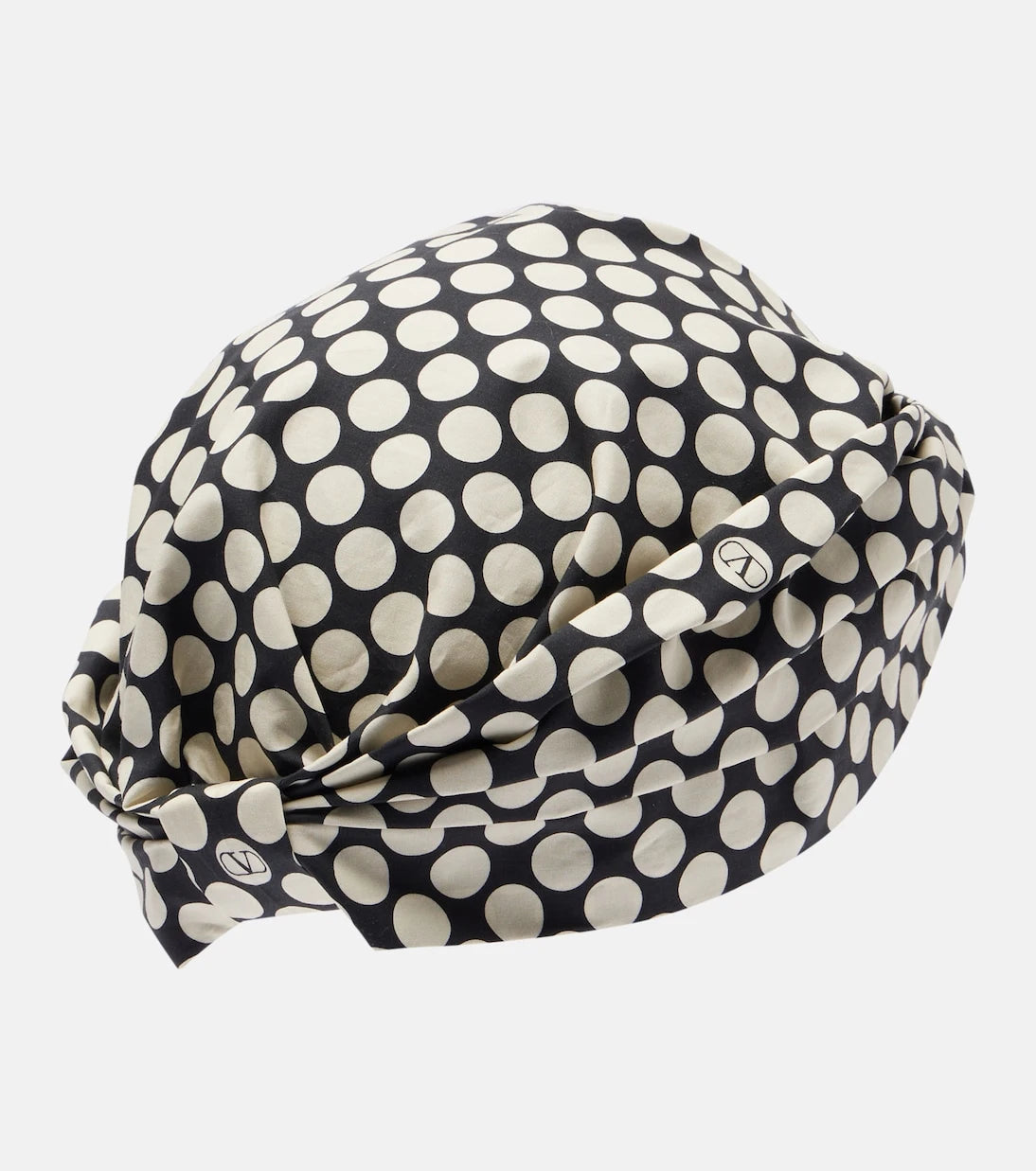Valentino - Escape Plus De Pois cotton head wrap