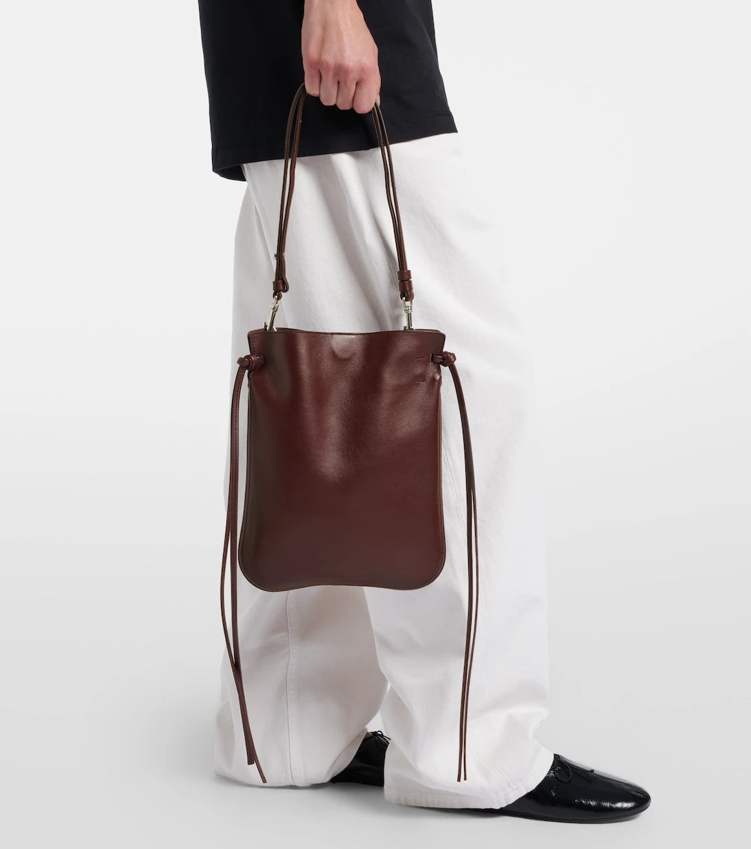 Phoebe Philo - Gig Pouch leather shoulder bag