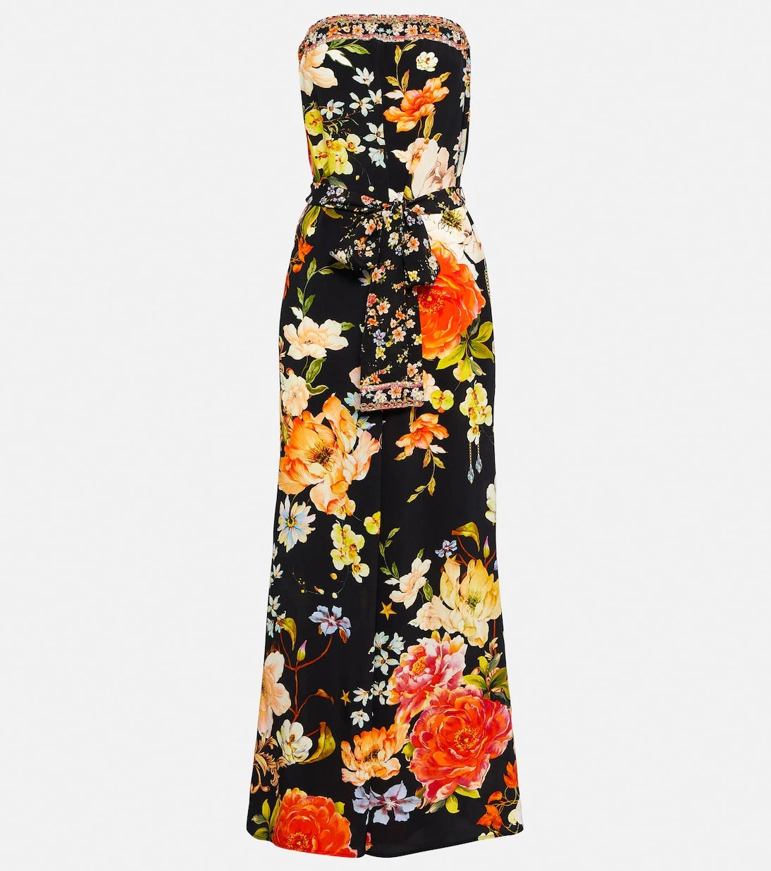 Camilla - Secret History floral silk jumpsuit