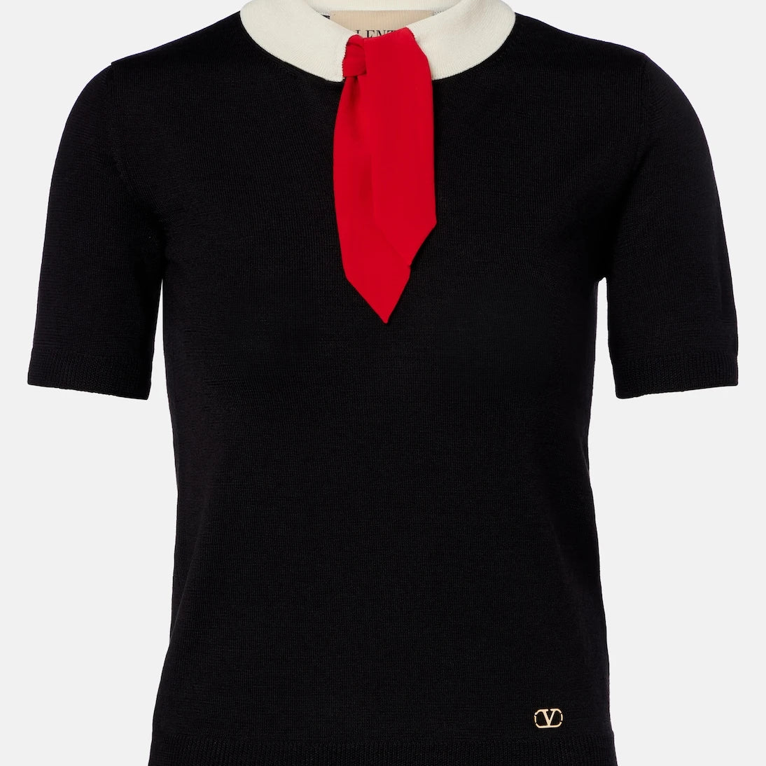 Valentino - Maglia VLogo wool-blend sweater