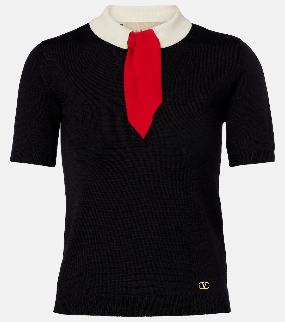 Valentino - Maglia VLogo wool-blend sweater