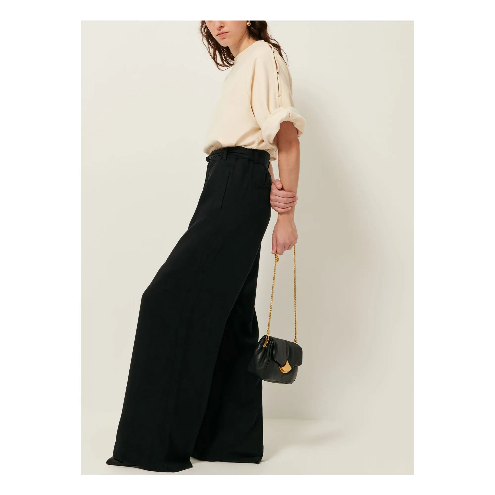 Sessùn - Rim pants | Black