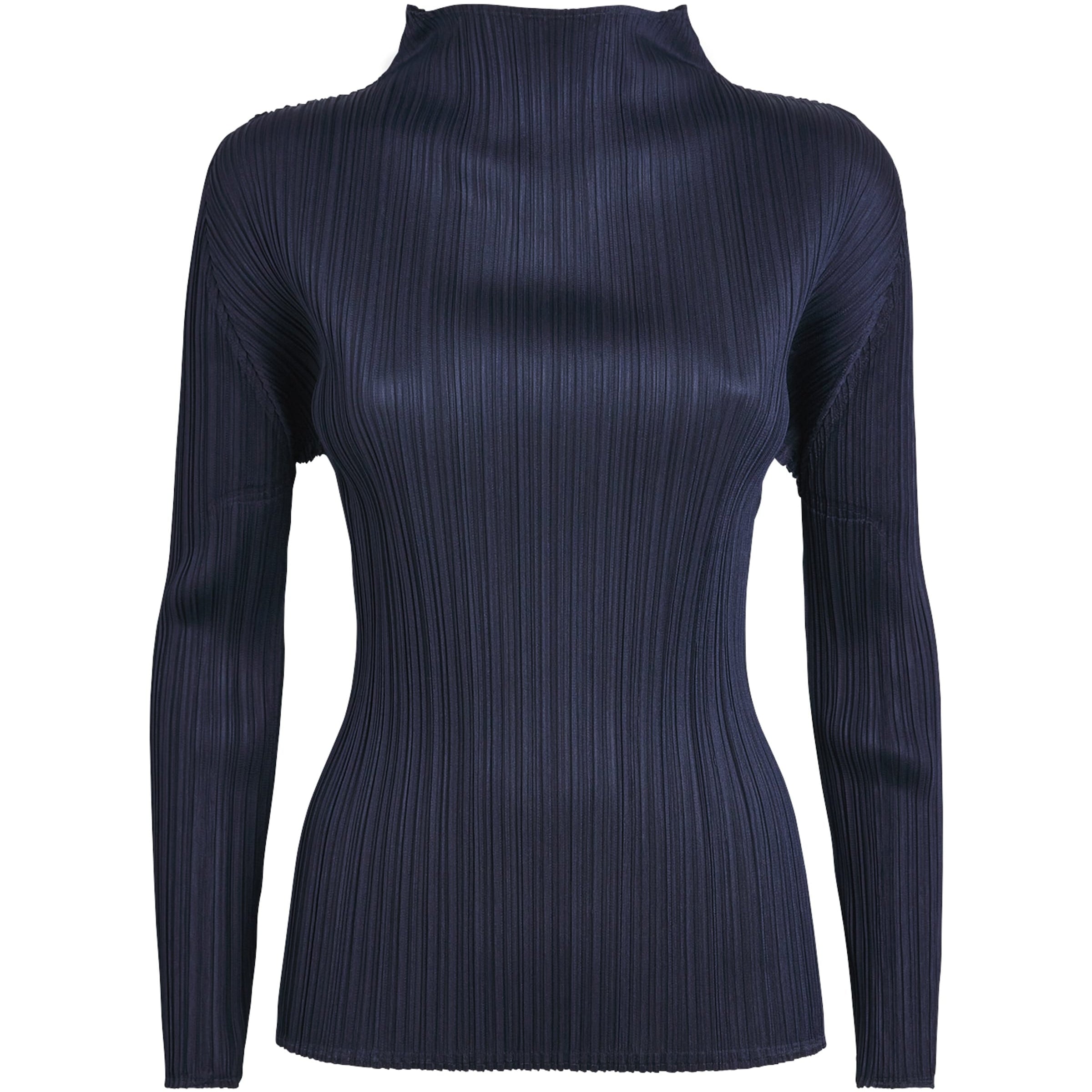 Navy New Colorful Basics 4 Long-Sleeve Top