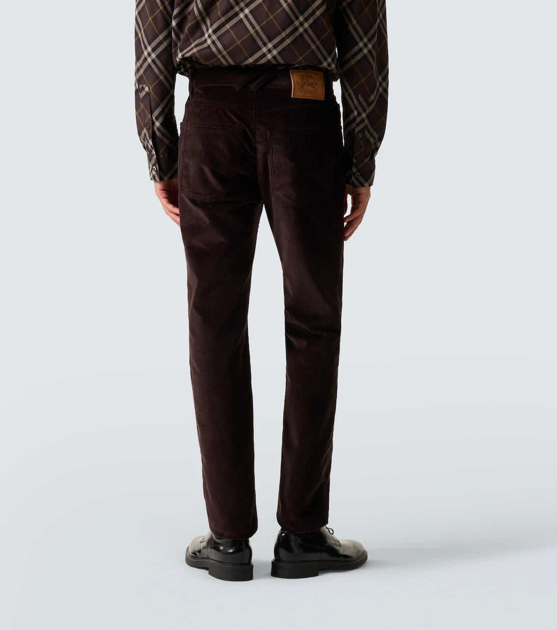 Burberry - Cotton corduroy slim pants