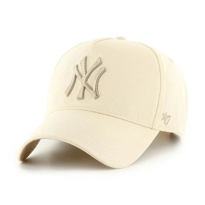 Памучна шапка с козирка 47 brand MLB New York Yankees