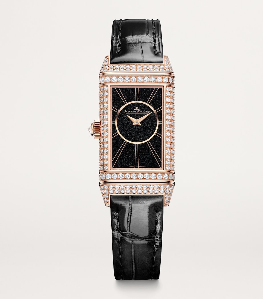 Pink Gold Reverso One Jewellery Watch 20mm