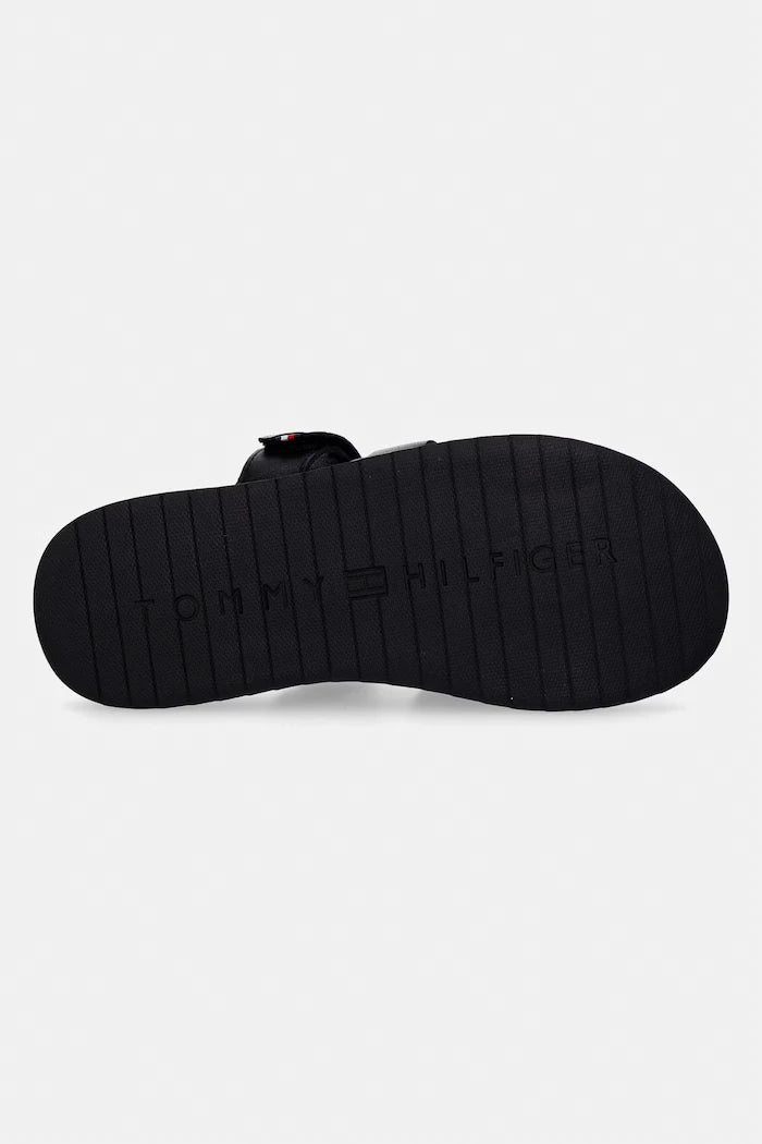 Tommy Hilfiger чехли мъжки кожени ADJUSTABLE PREMIUM LTH SANDAL