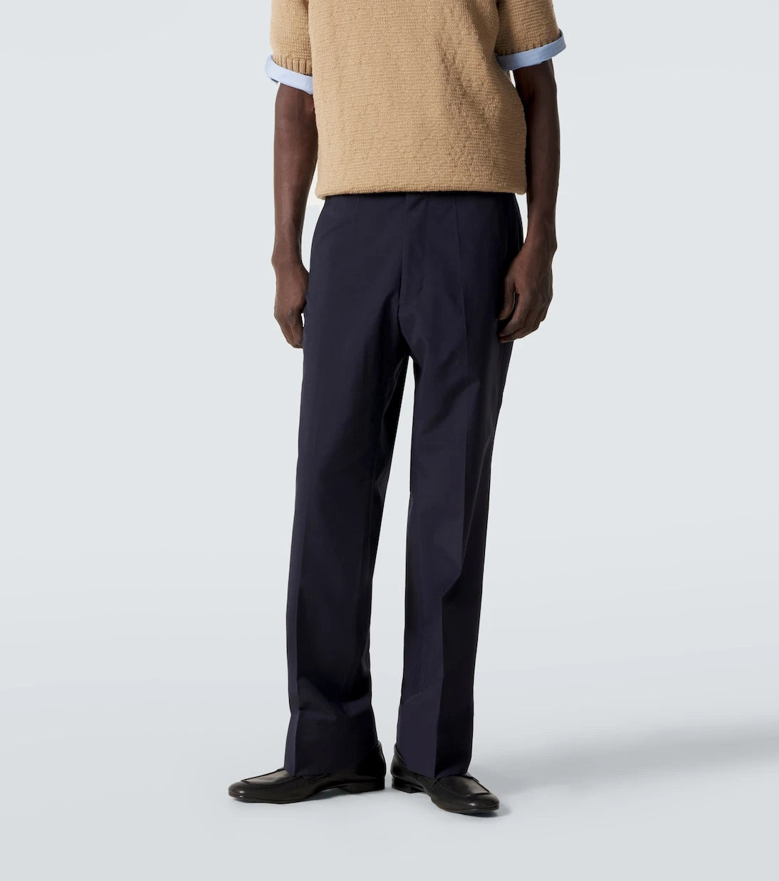 Prada - Wool and mohair straight pants