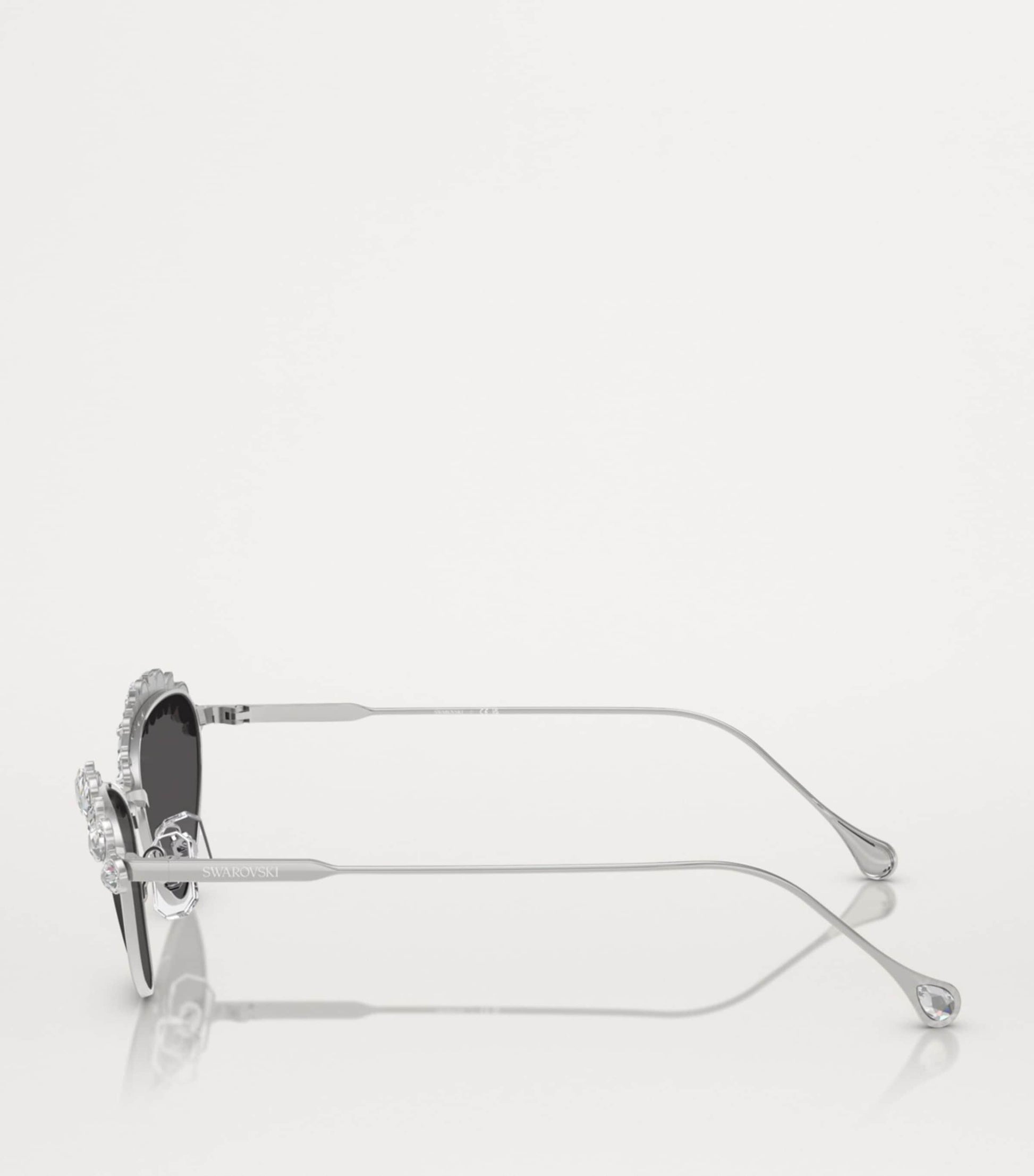 Swarovski Silver Metal SK7009 Sunglasses