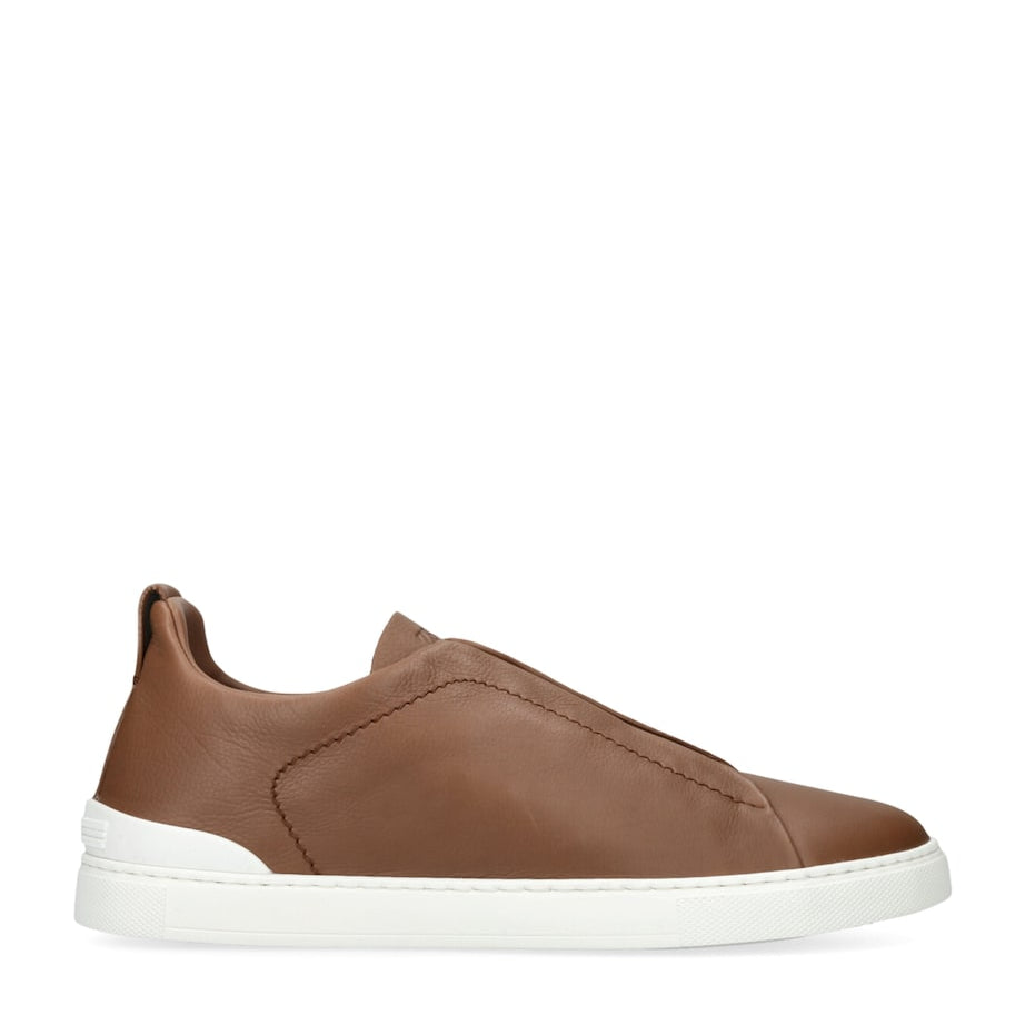 Leather Triple Stitch SECONDSKIN Sneakers