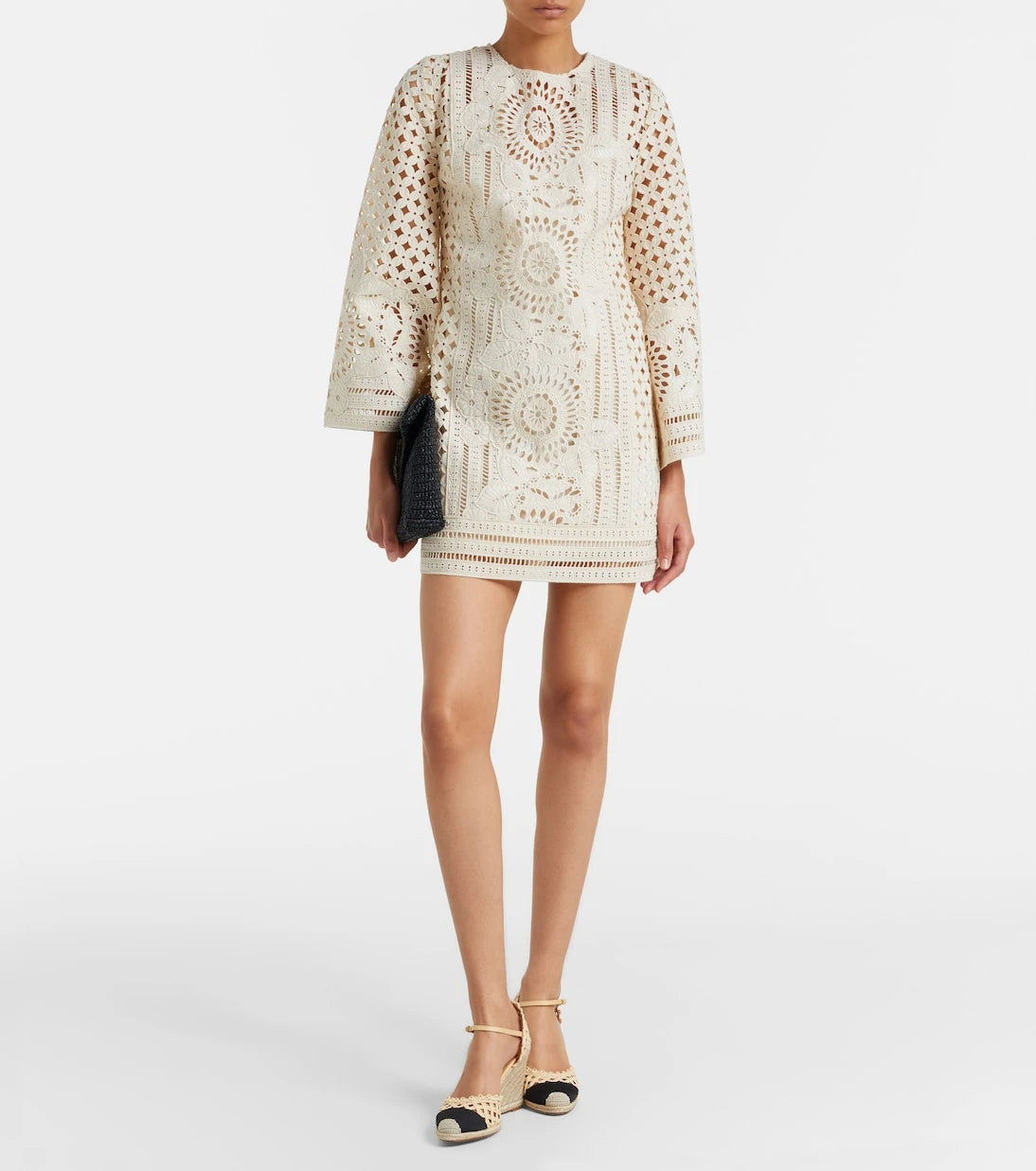 Aquazzura - Sunburst raffia espadrille wedges
