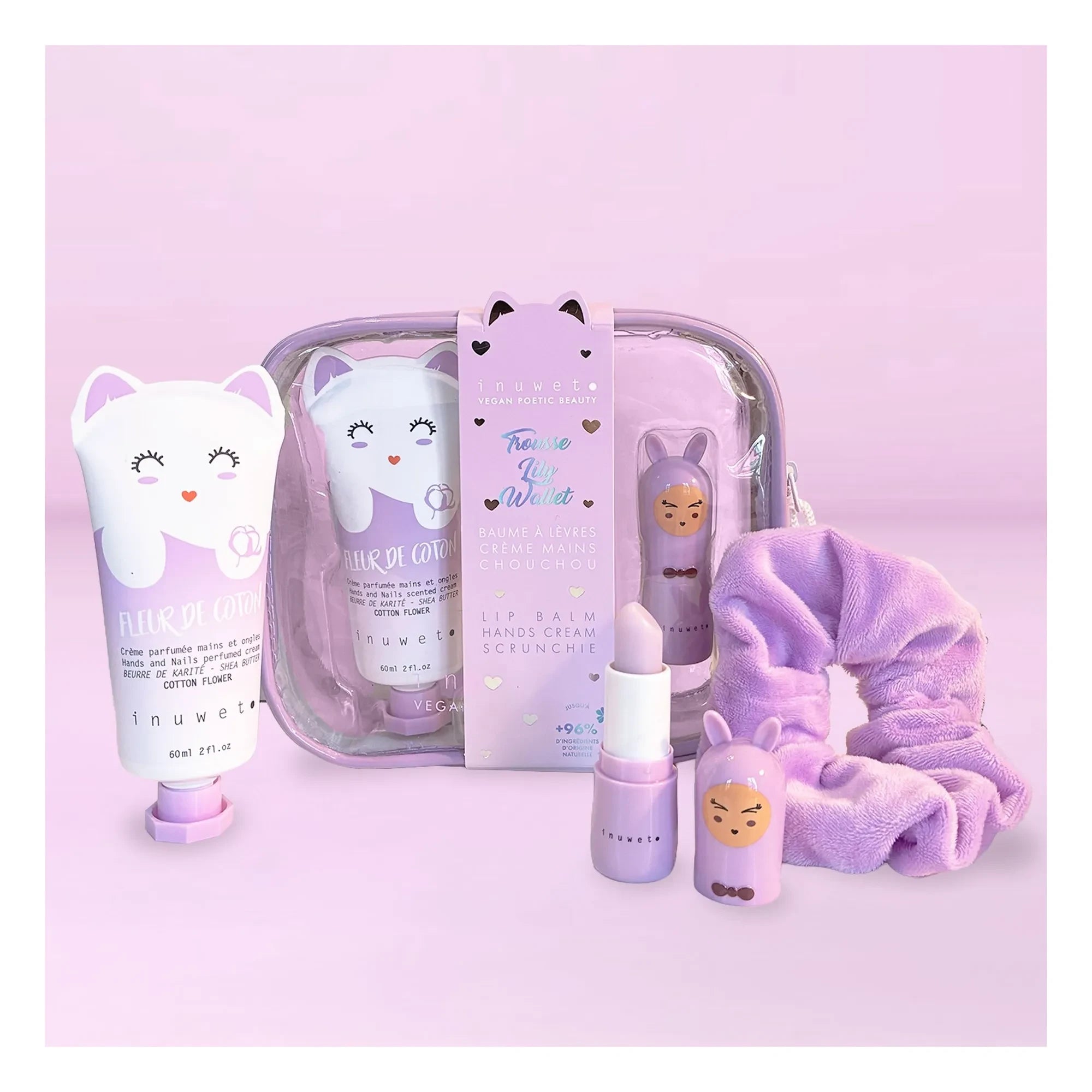 Inuwet - Lily pencil case | Purple