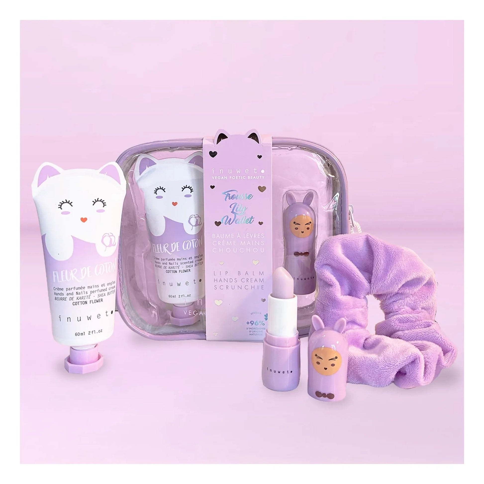Inuwet - Lily pencil case | Purple
