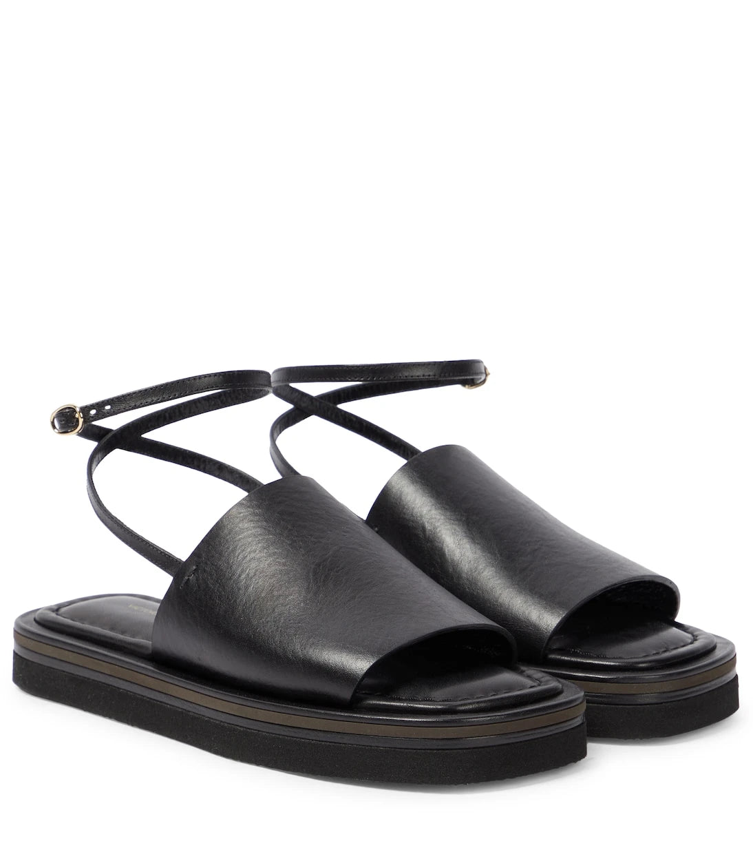 Victoria Beckham - Frances leather sandals