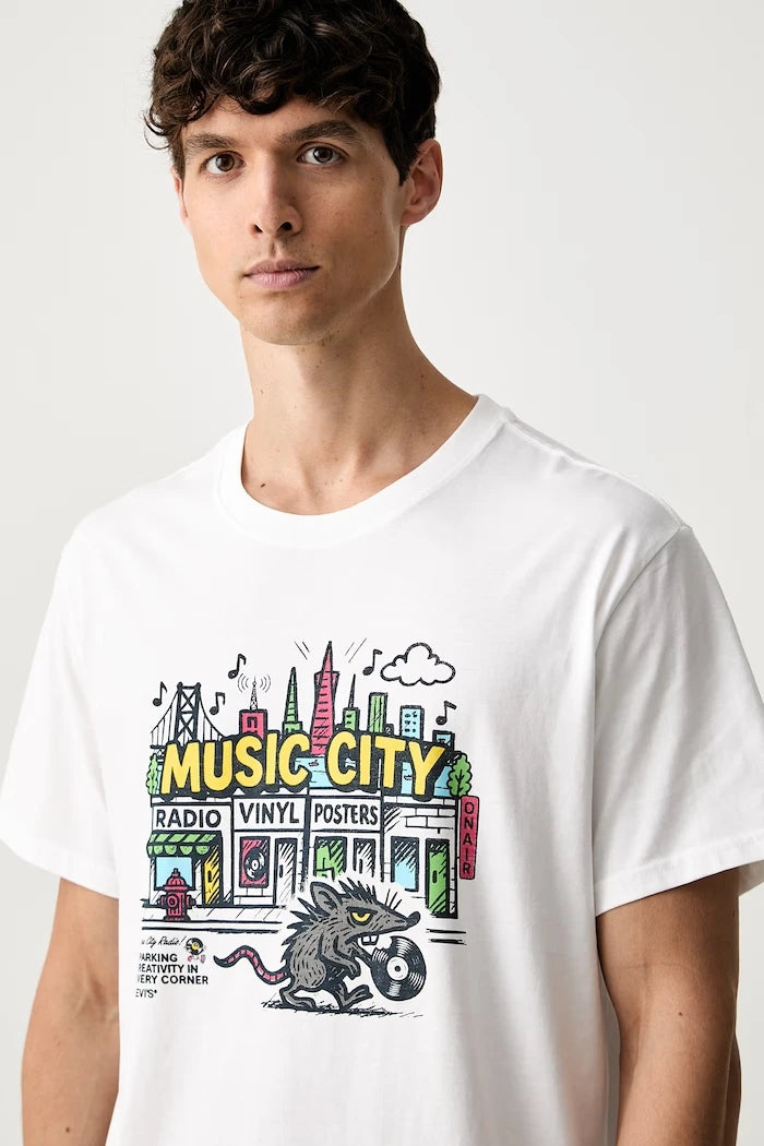 Levi's Erkek Pamuklu RELAXED FIT TEE Tişört