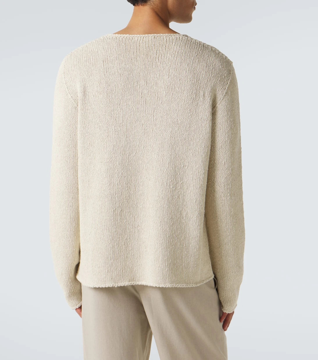 The Row - Clarkin cotton and linen sweater