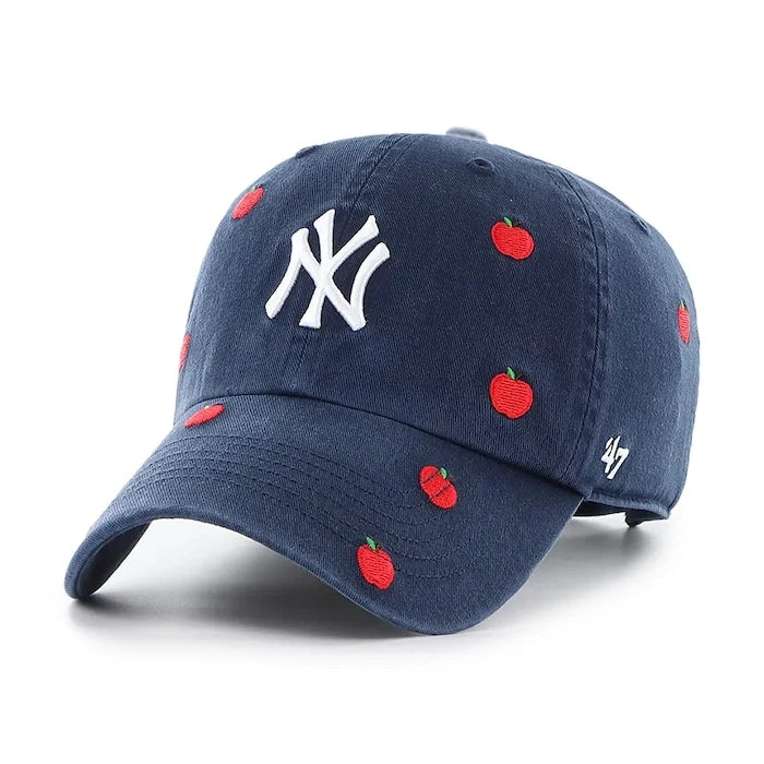 Памучна шапка с козирка 47 brand MLB New York Yankees