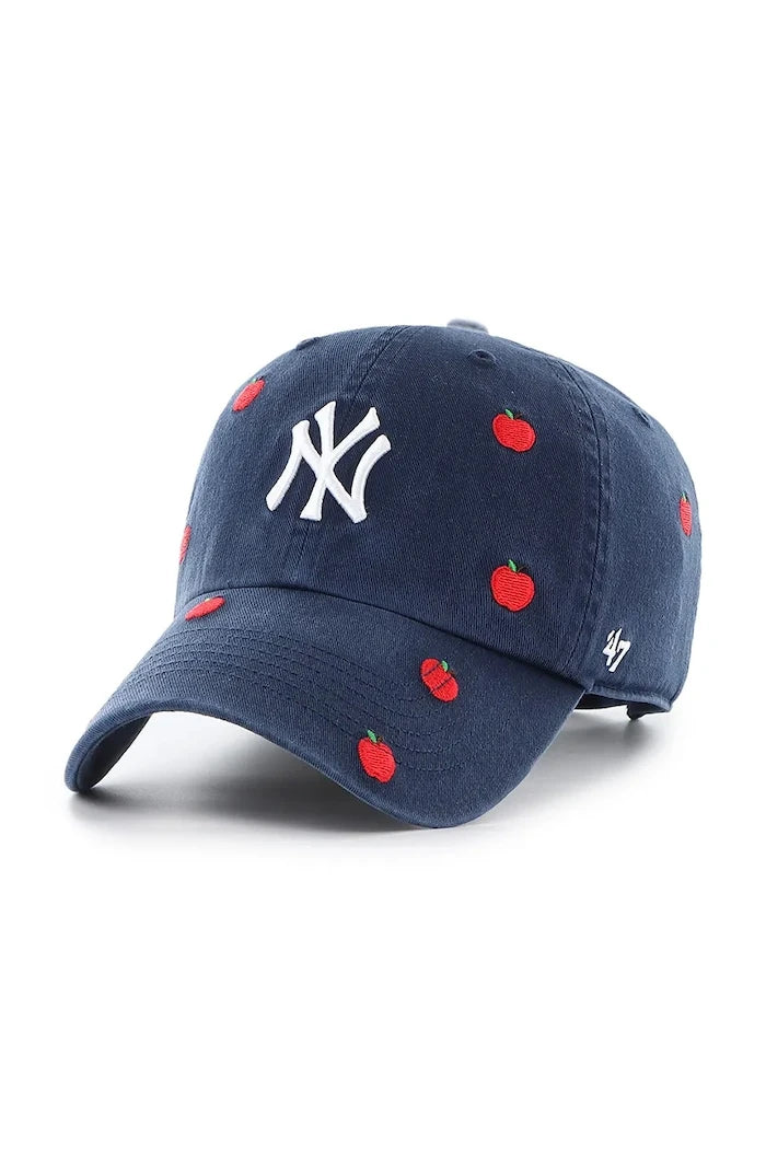 Памучна шапка с козирка 47 brand MLB New York Yankees
