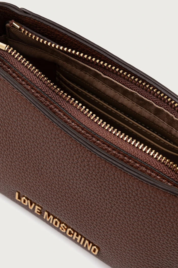 Love Moschino kadın suni deri crossbody çanta