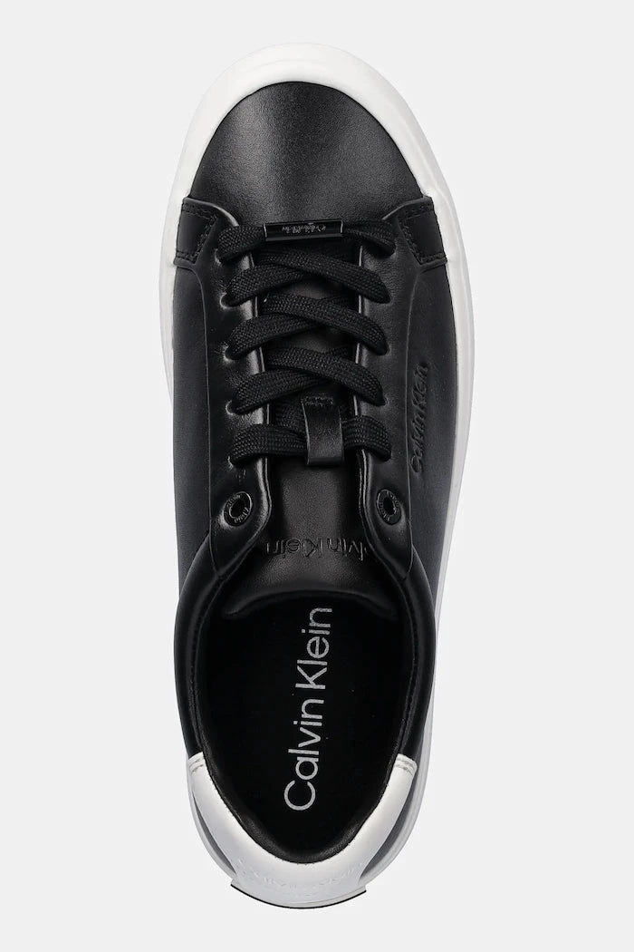 Calvin Klein Bağcıklı Deri Sneaker LTH CK