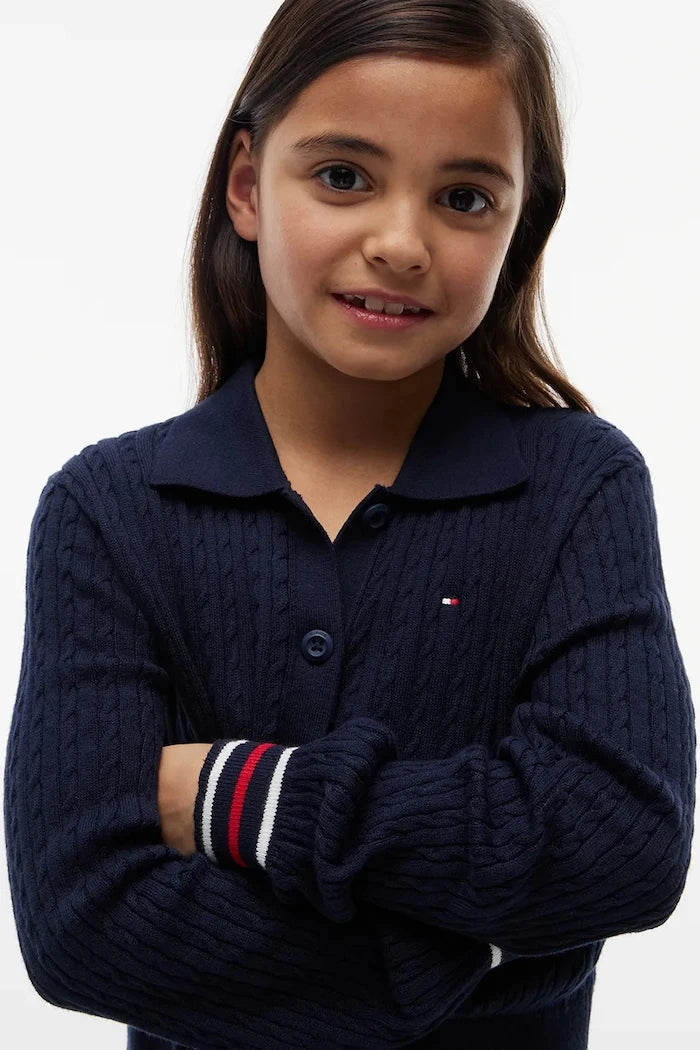 Tommy Hilfiger pamuklu çocuk yeleği