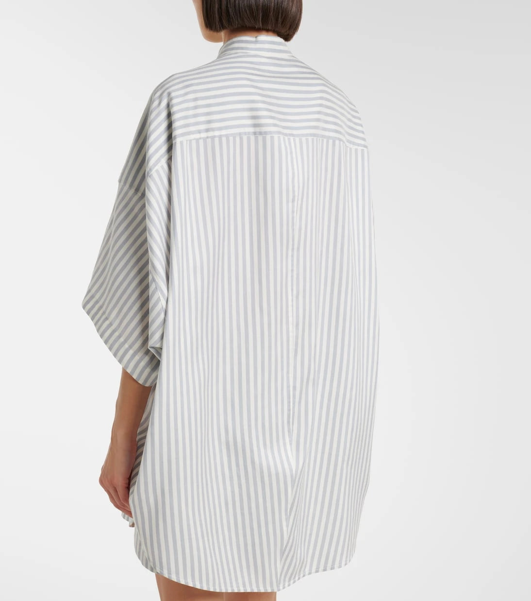 Stella McCartney - Striped silk and wool shirt