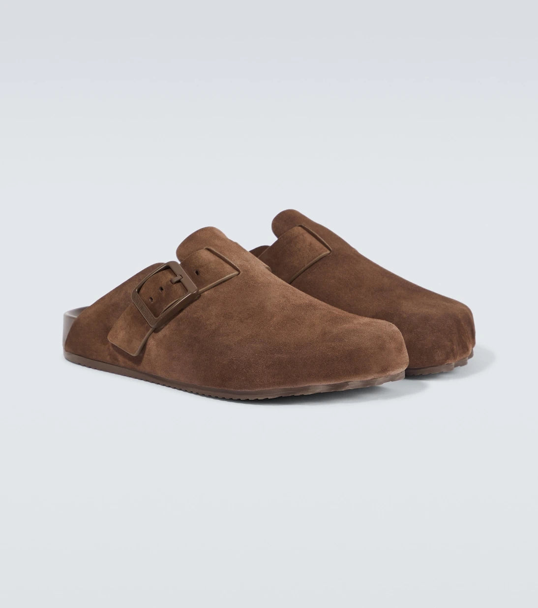 Balenciaga - حذاء مفتوح من جلد الغزال (سويد) ليوم الأحد