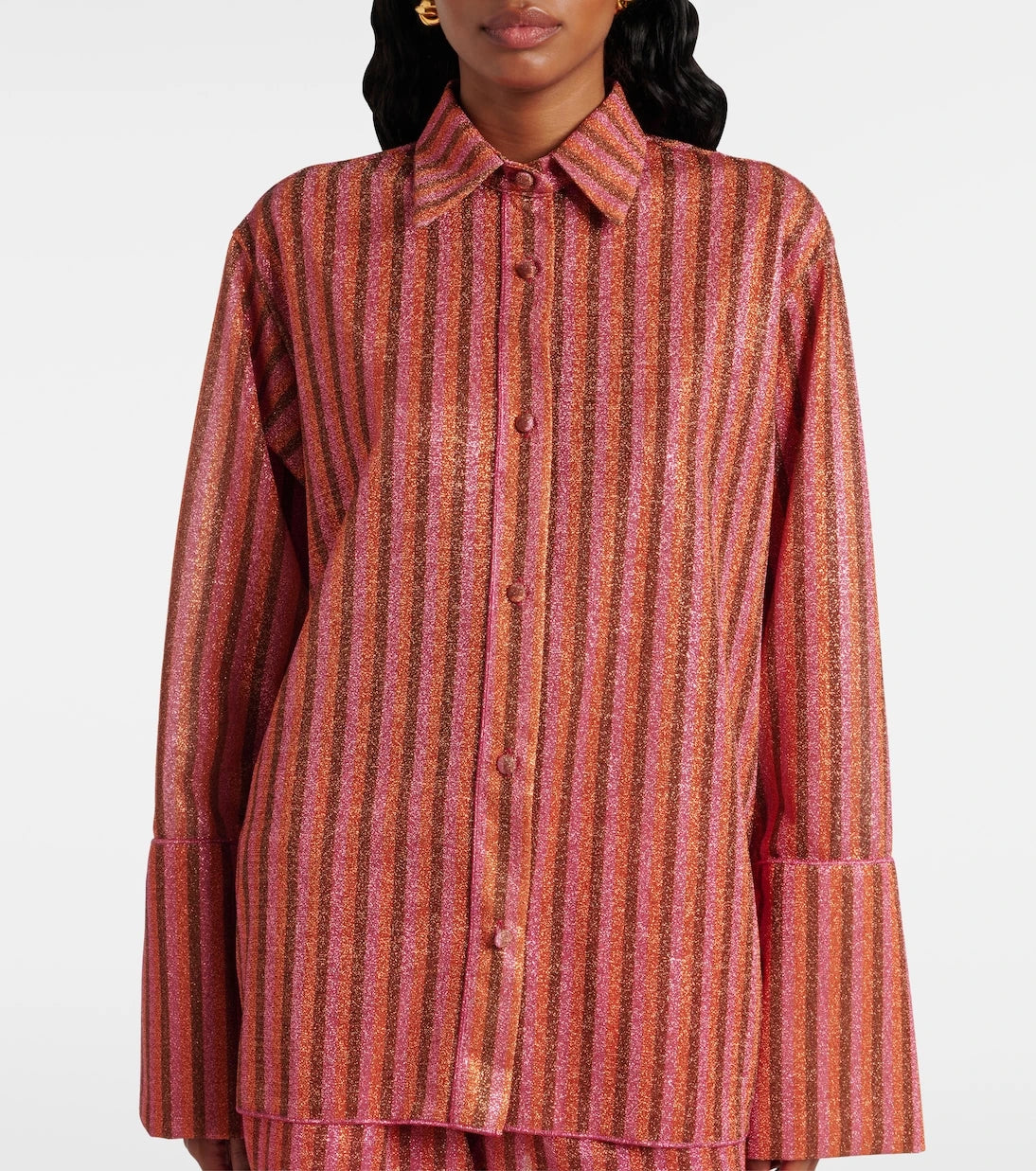 Oséree - Lumière striped shirt