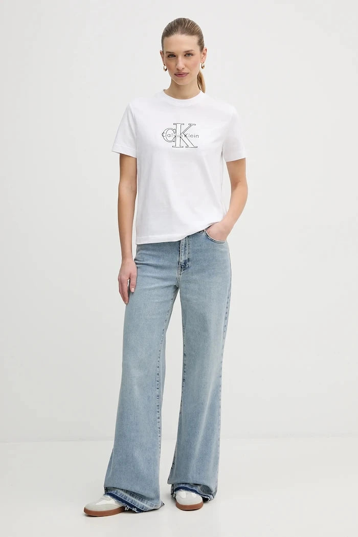 Calvin Klein Jeans Pamuklu Tişört