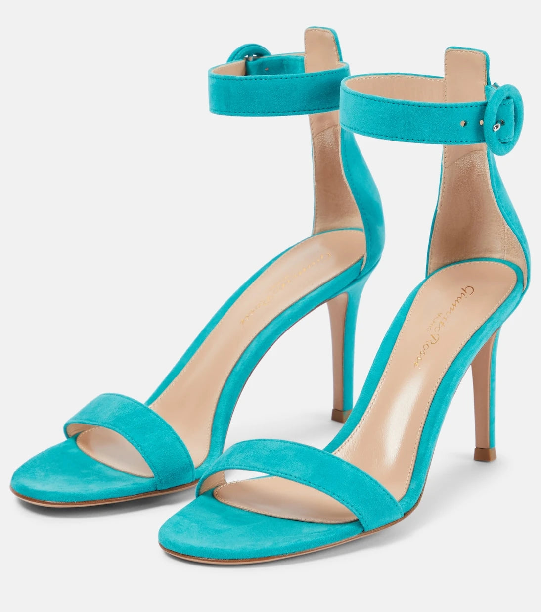Gianvito Rossi - Portofino 85 suede sandals