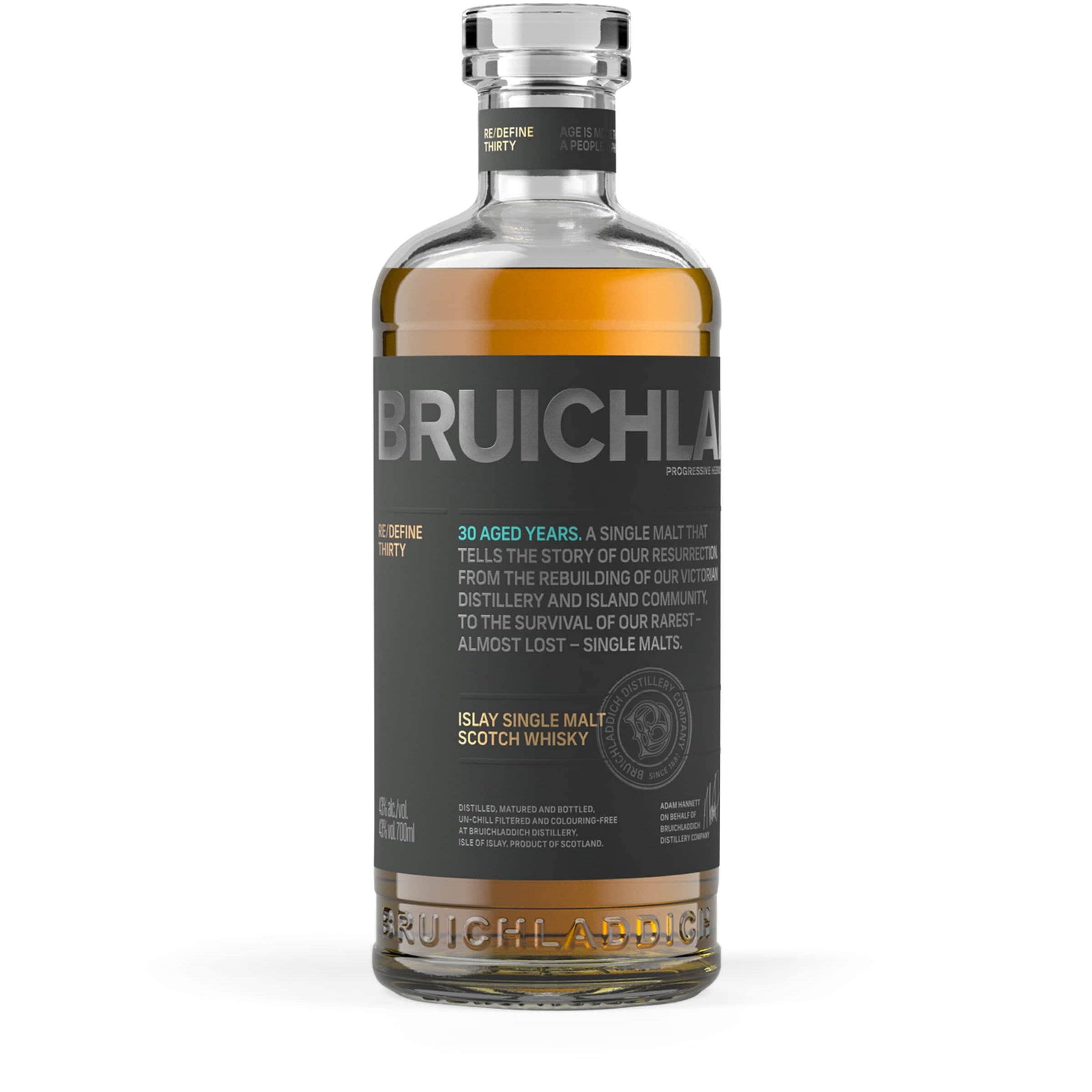 Bruichladdich 30-Year-Old Single Malt Whisky (70cl)