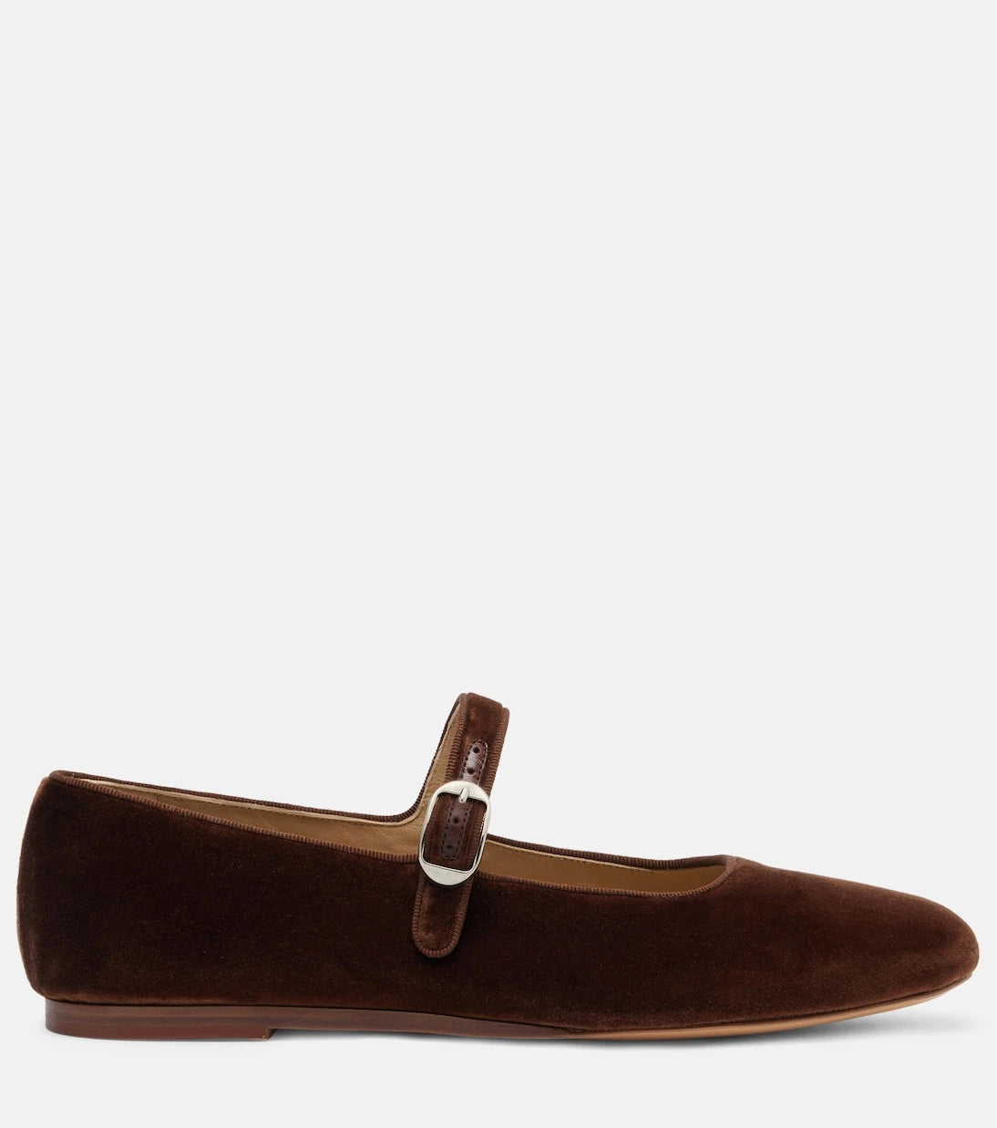 Le Monde Béryl - Velvet Mary Jane flats