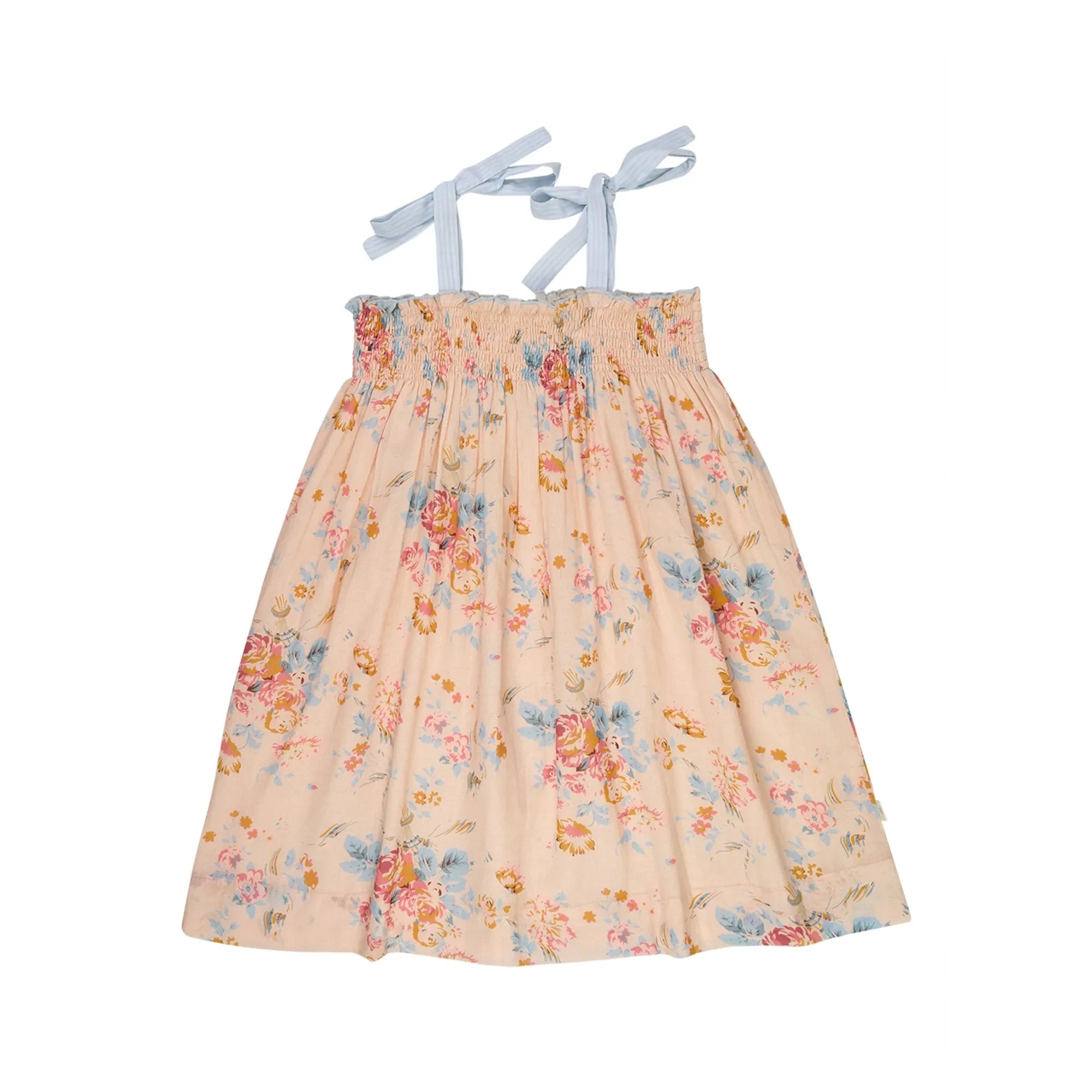 Lilinoa - Babette Fleurie Smocked Dress | Peach