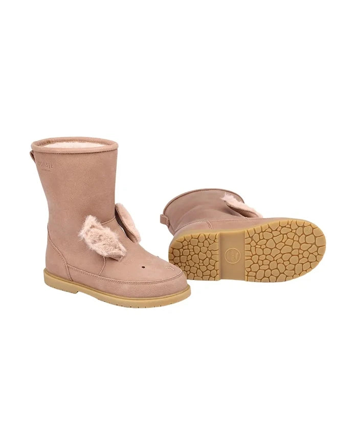 Детски кожени зимни обувки Donsje Wadudu Exclusive Boots Fluffy Bunny