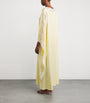Bocan Yellow Satin Adelaide Kaftan
