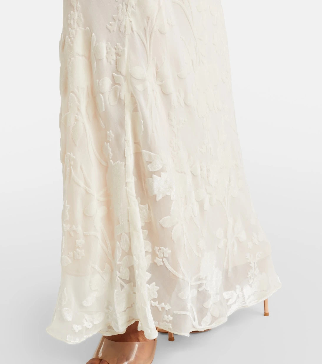 Rodarte - Devoré floral velvet gown