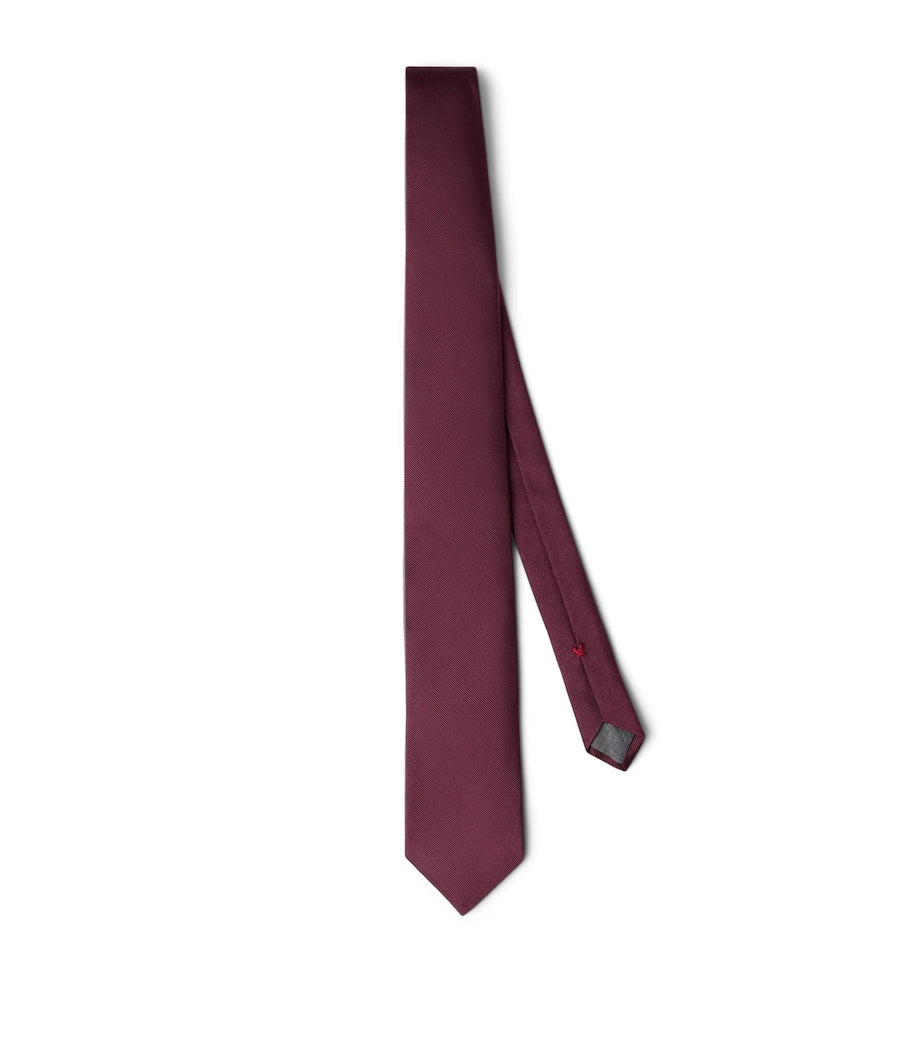 Brunello Cucinelli Silk Jacquard Tie