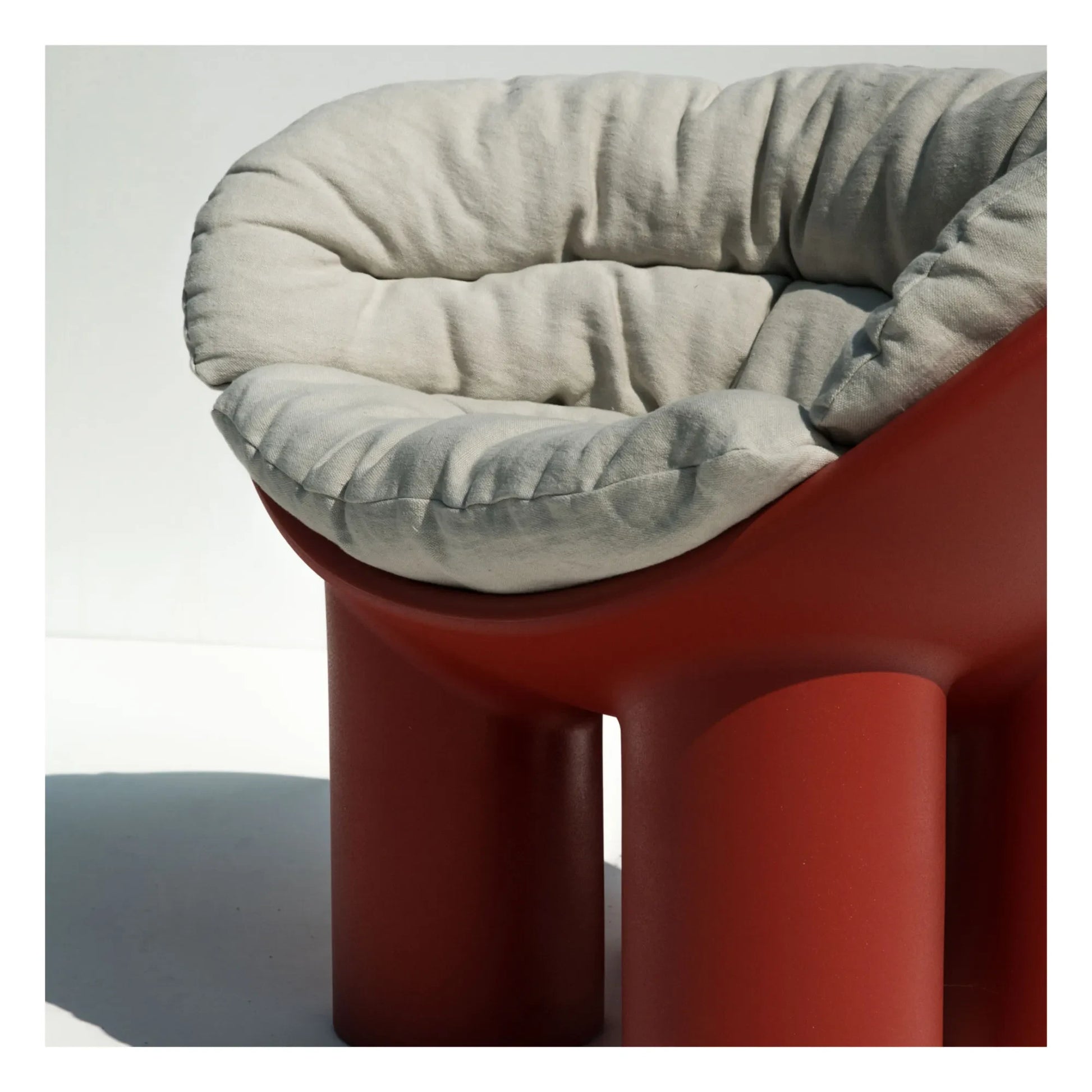 Driade - Roly Poly armchair - Faye Togood | Brick red