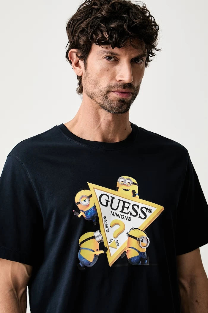 Guess Jeans Erkek Pamuklu Tişört