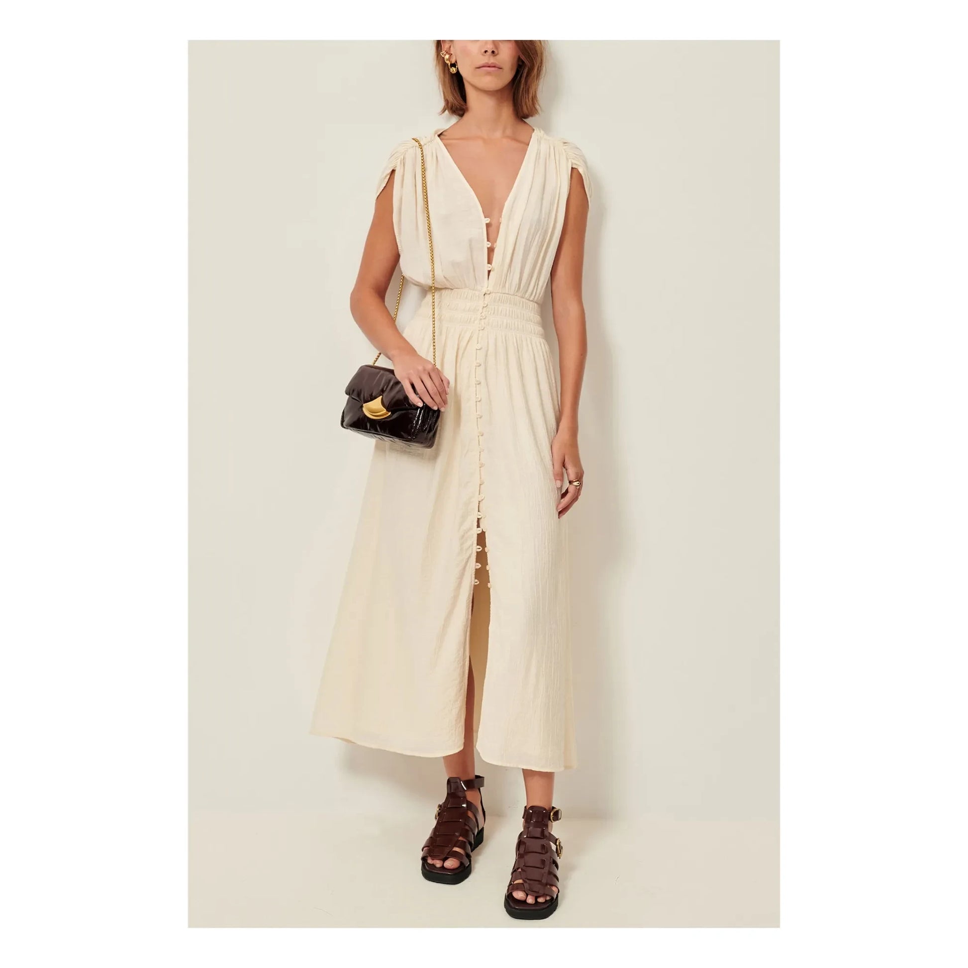 Sessùn - Galiane dress | Cream