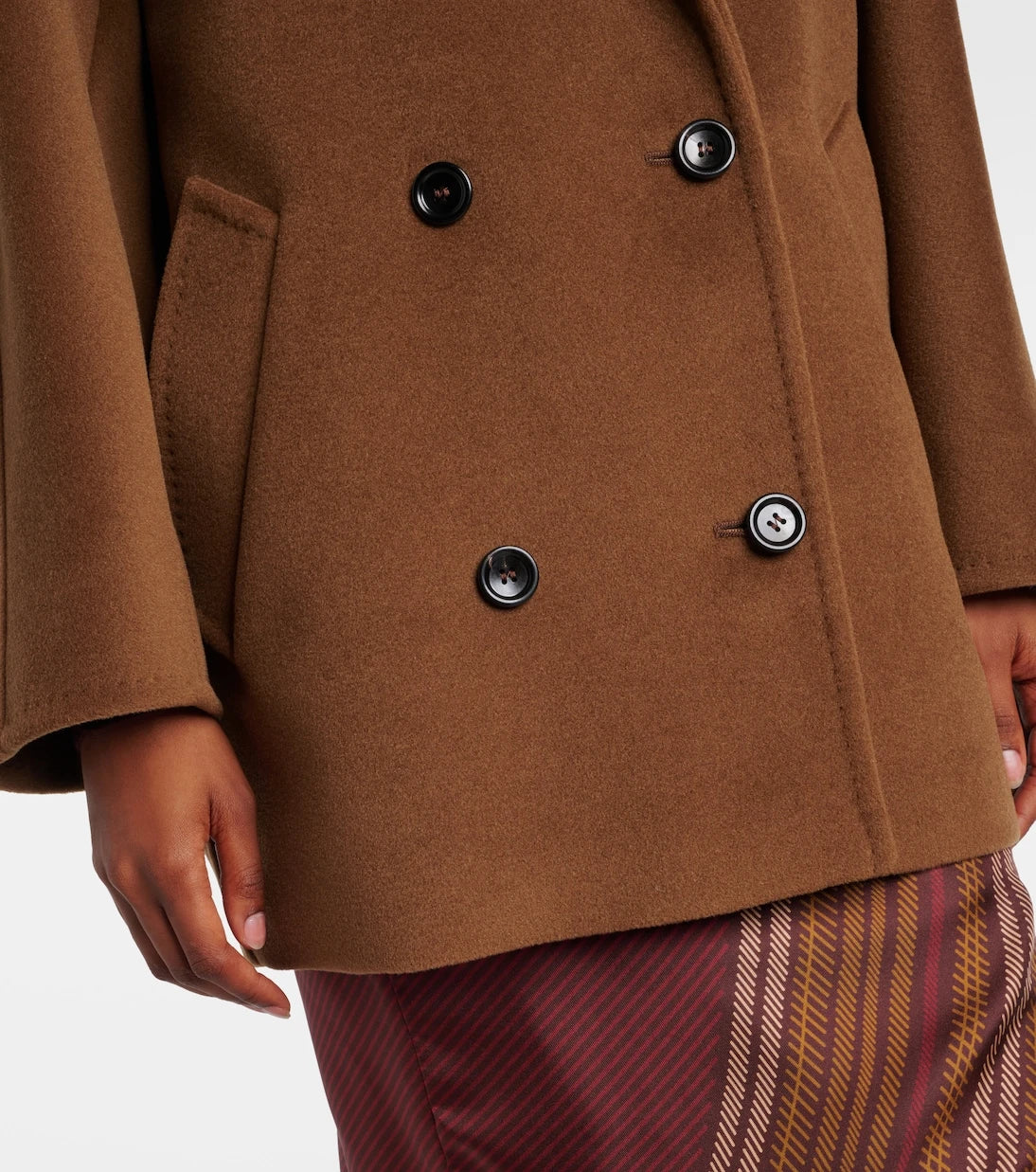 Max Mara - Rebus wool and cashmere coat