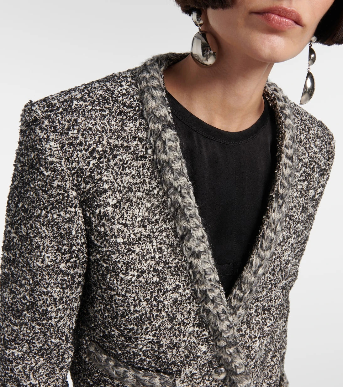 Isabel Marant - Gwendoline cropped tweed blazer